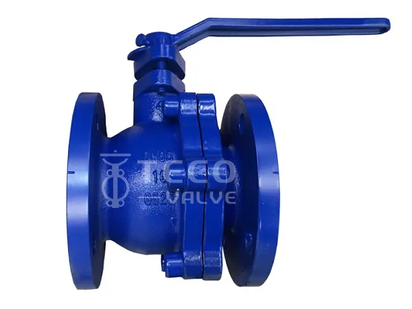 DIN Cast Iron Floating Ball Valve