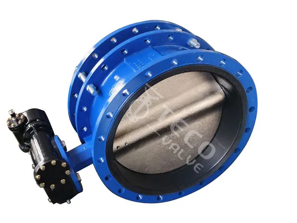 Double Flange Butterfly Valve Buna N Seat