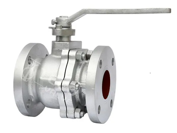 JIS10K Flange Ball Valve Lever Operate