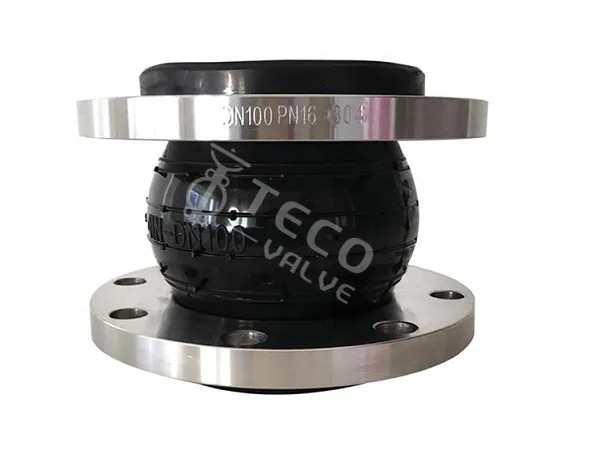 Single Sphere Rubber Expansion Joints PN16