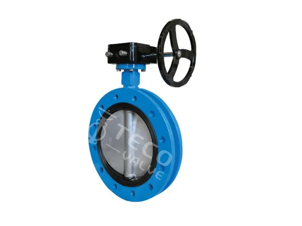 U Section Type Butterfly Valve with Handwheel