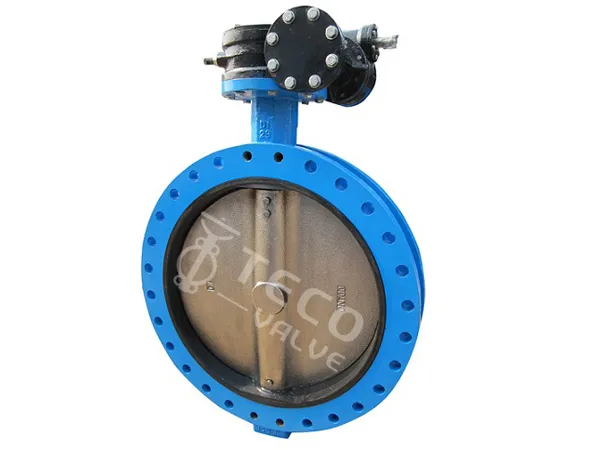 U Shaped Butterfly Valve Gear Operated